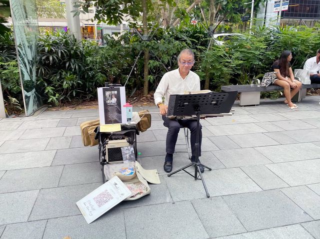 Sights and sounds at Orchard Road