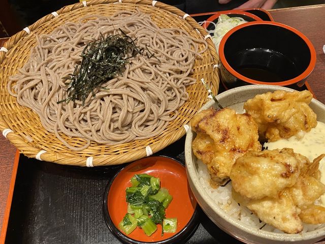 東京車站地下的蕎麥麵