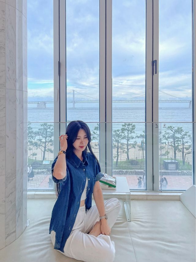 누워서 광안대교 보는 카페, 침대좌석이 있는 별침대