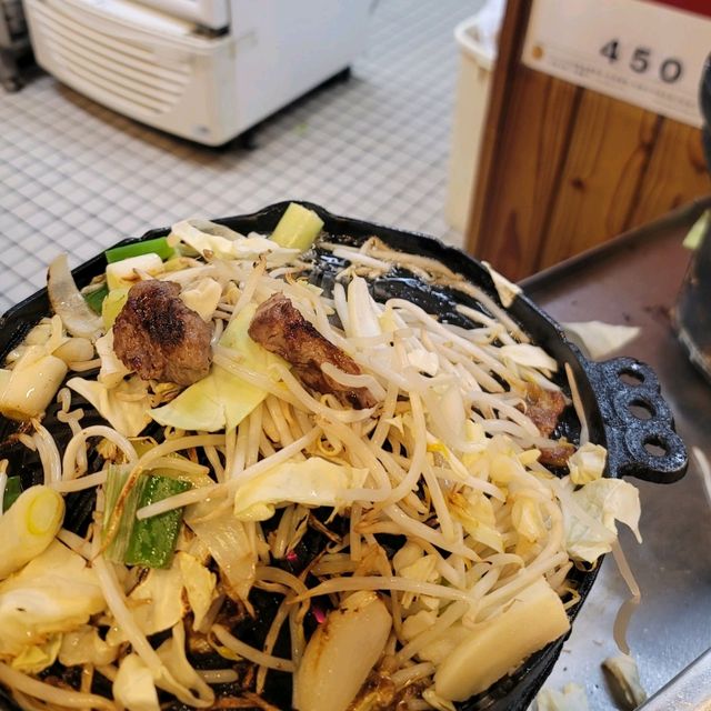 일본 여행 삿포로 현지인 맛집 아지노히츠지가오카 징기스칸