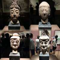 深圳看展~東方微笑~甘肅天水麥積山石窟展