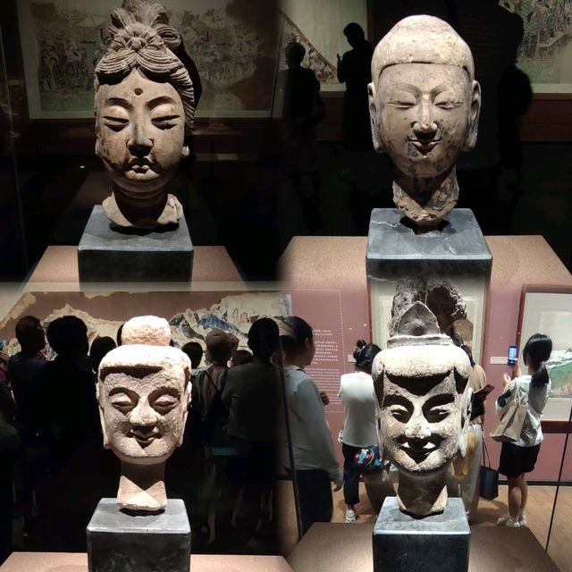 深圳看展~東方微笑~甘肅天水麥積山石窟展