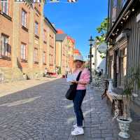 HAGA Old Town in Gothenberg,Sweden