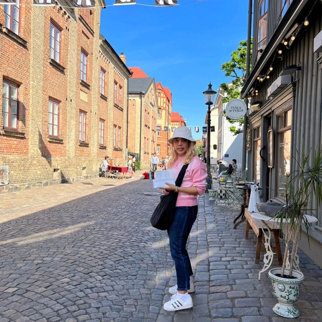 HAGA Old Town in Gothenberg,Sweden