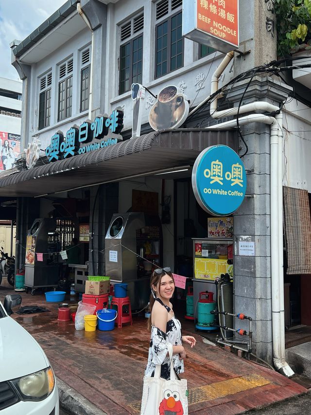 OO White Coffee ที่ปีนัง 🇲🇾👍 อาหารเช้าเริ่ดๆ