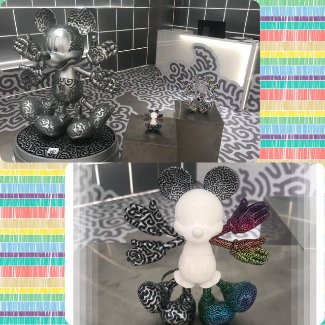 立體塗鴉😇迪士尼嘅特別展
