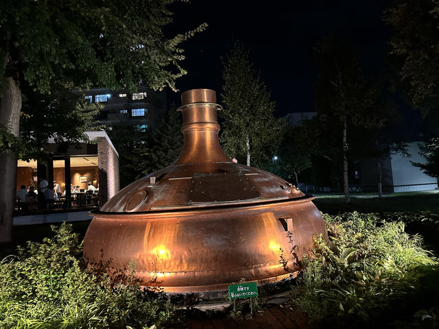 北海道・札幌。広い敷地にビールに関する施設がたくさんあります『サッポロビール園』を散策。