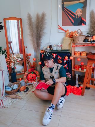 คาเฟ่ ธีมต้อนรับฮาโลวีน