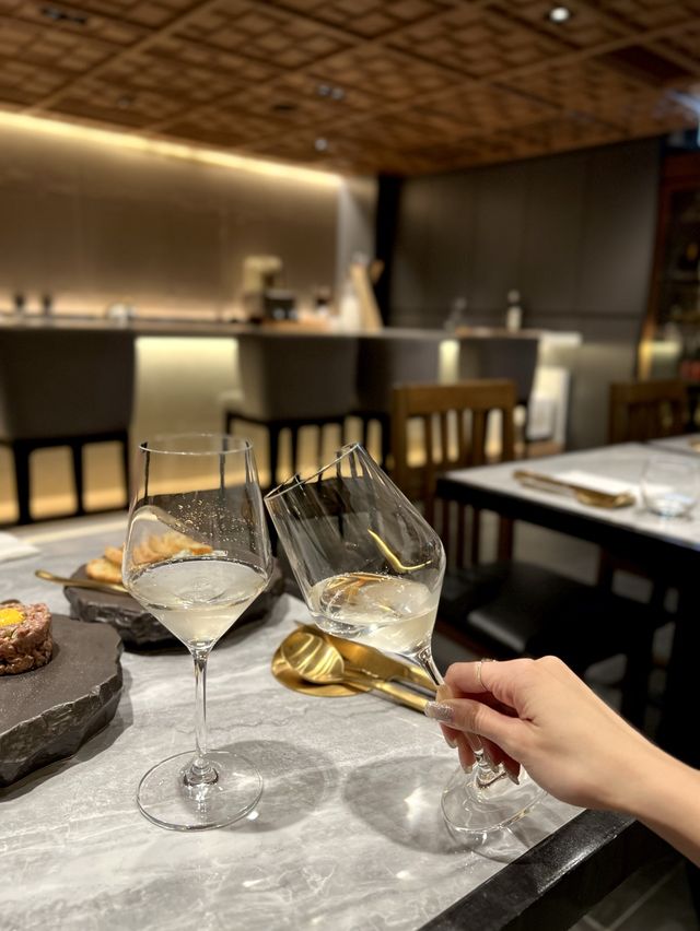 中環法日fusion fine dining🍽🥂🍾💫