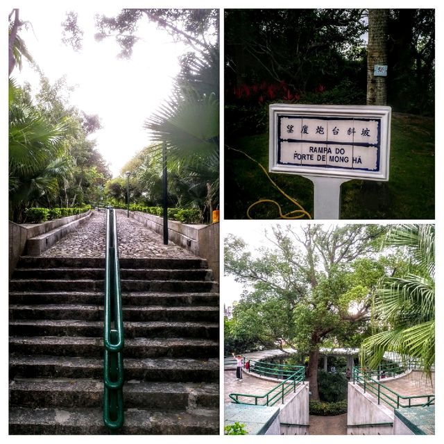 澳門歷史遺跡⛰望廈山砲台