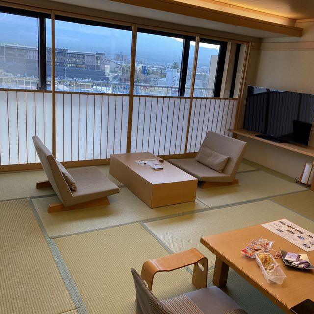 絕美富士山溫泉旅館#湖南莊#