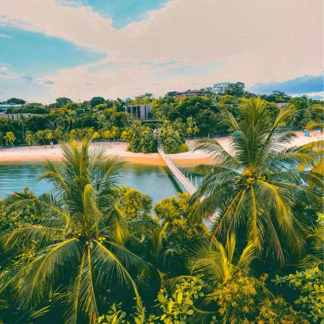 Palawan Beach in Singapore