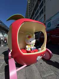 Hello Kitty 50周年‼️祈求好運氣😎海港城新年打卡位