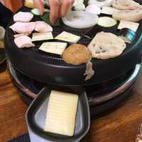 Eat cheese fondue! 