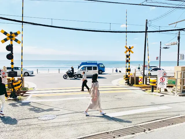 🇯🇵神奈川｜鎌倉高校前車站，朝聖《灌籃高手》平交道 