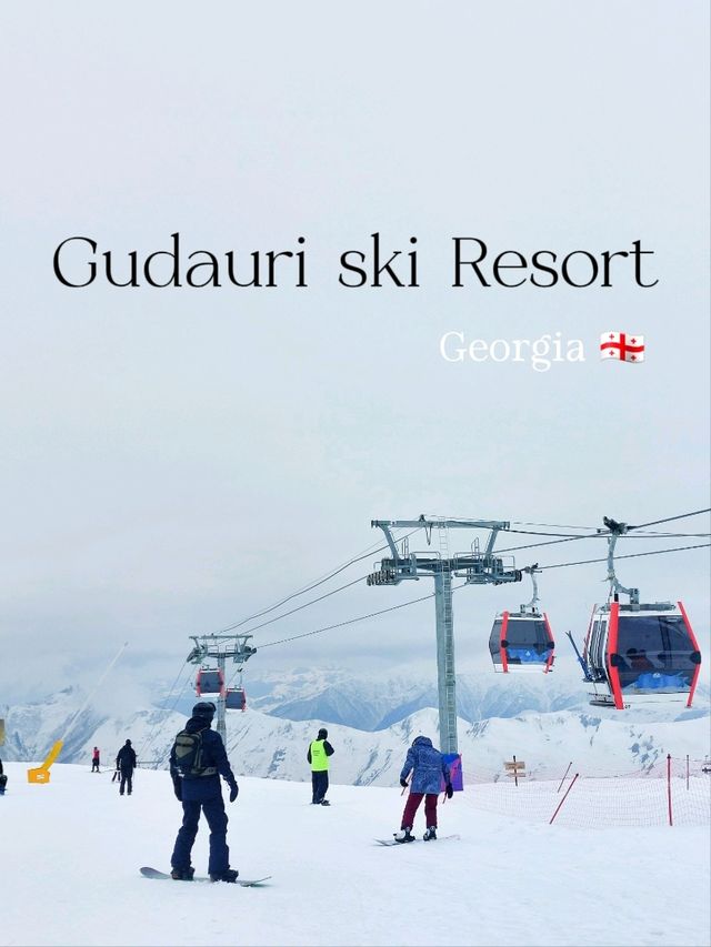 Gudauri Ski Resort, Georgia
