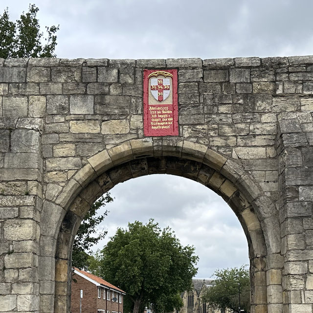 Walk along York City Walls Trail