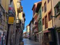 스페인 북부 항구도시 Llanes