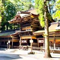 【諏訪大社下社春宮/長野県】諏訪大社最古の石造物「御影石の大鳥居」
