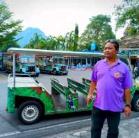 🇹🇭 You can drive a golf cart in the zoo!