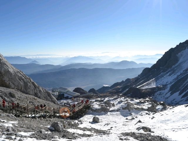 The mighty Yu Long Snow Mountain