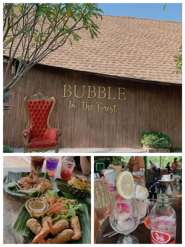 曼谷景點：Bubble in the Forest Cafe，口碑極佳