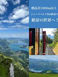 【オーストリア🇦🇹】シャーフベルク登山鉄道に乗って絶景山歩き⛰️