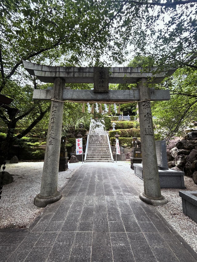 【北九州】水無月花手水あじさいがきれい『日峯神社』