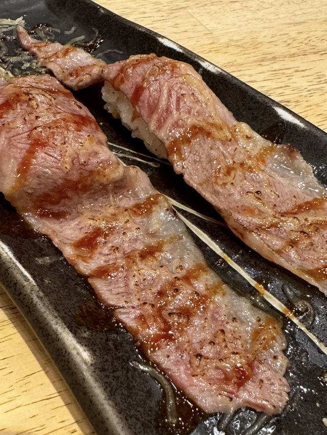 【福岡旅行/グルメ】2,480円(税抜)で肉寿司食べ放題