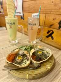 磯燒水產🦀、壽司🍣