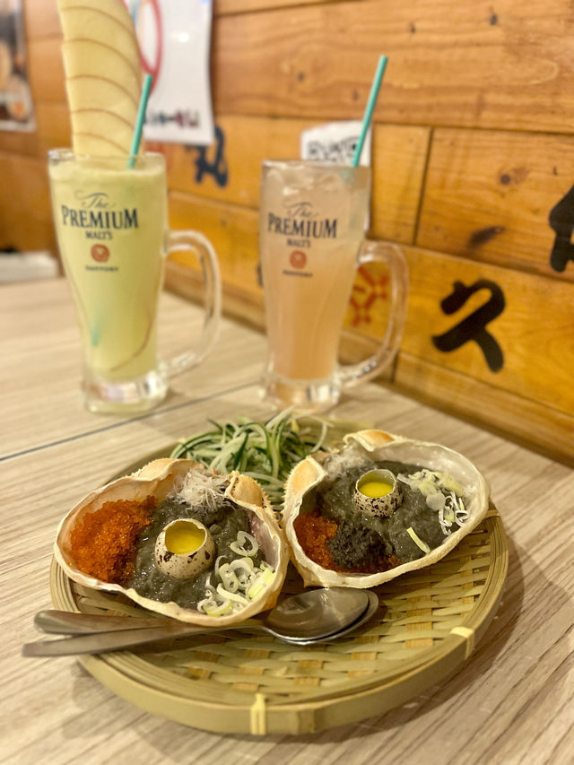 磯燒水產🦀、壽司🍣