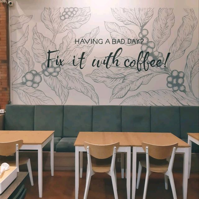 ONE OF THE NEW COFFEE SHOPS IN KELAPA GADING