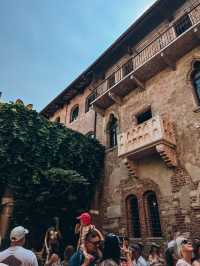 Juliet Balcony and Surrounding Streets of Verona 🇮🇹