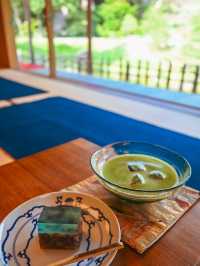 【石川】美しい庭園を見ながら、季節の和菓子とお抹茶を♡