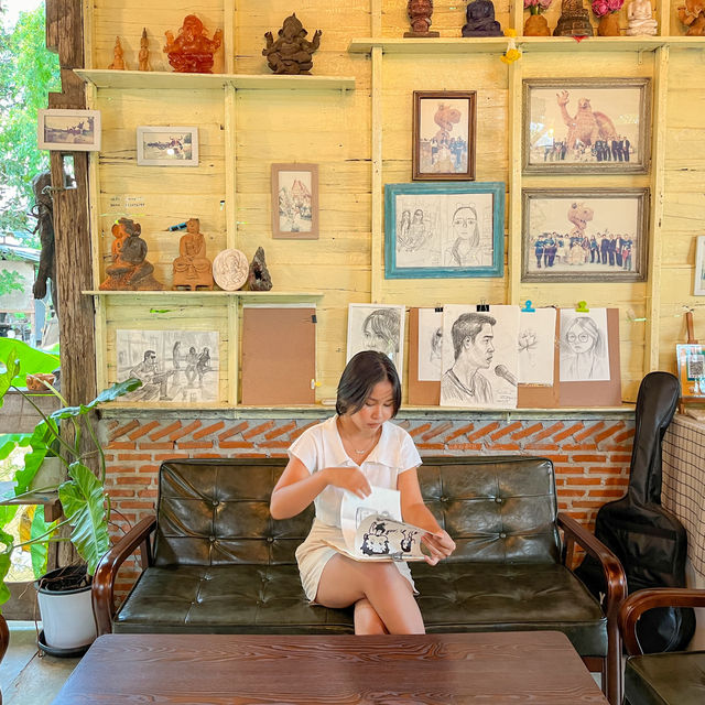 ร้านมมส.เคบับที่ฟีลดีมากๆ🌿🤍