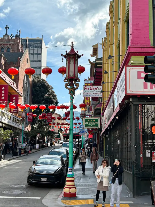 舊金山的唐人街真美