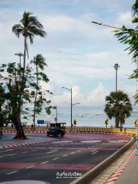 สัมผัสความสงบยามเช้าที่หาดพัทยา