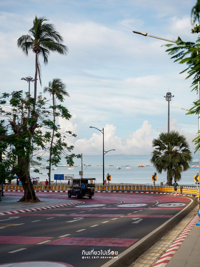 สัมผัสความสงบยามเช้าที่หาดพัทยา