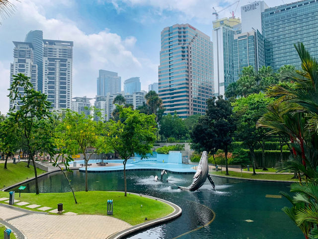 Finding Tranquility: A Serene Escape at KLCC Park in the Heart of Kuala Lumpur