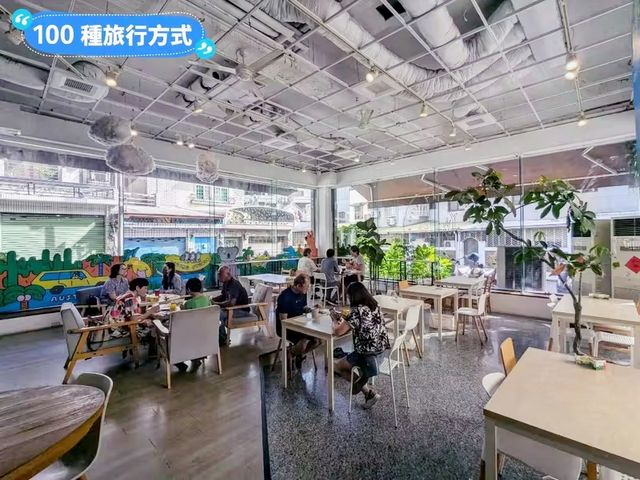 台南-白天是美式早午餐，晚上是深夜甜點店：鹿耳晚晚