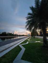 The Central Mosque of Songkhla, Beautiful View During Sunset