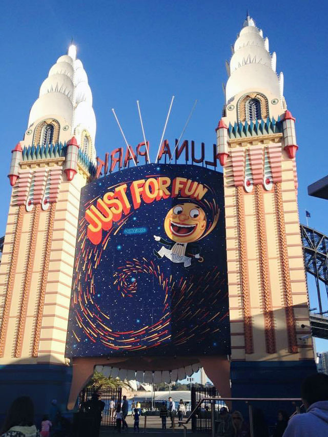 【オーストラリア】かの有名なルナパーク🎡