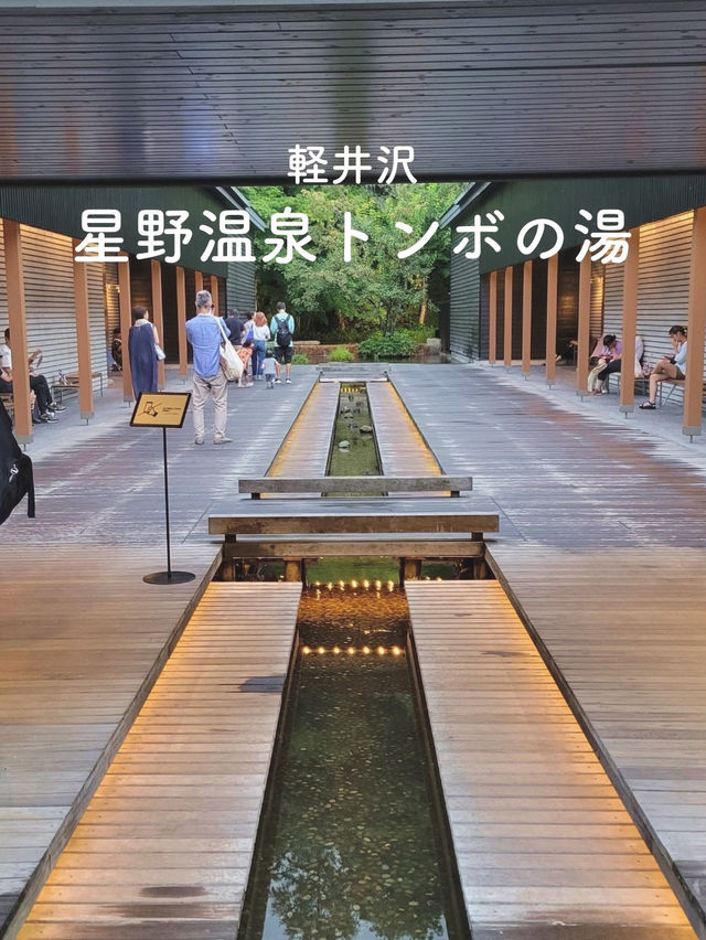 【軽井沢♨️ 星野温泉トンボの湯🌿】 