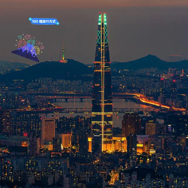 首爾旅遊~樂天世界塔