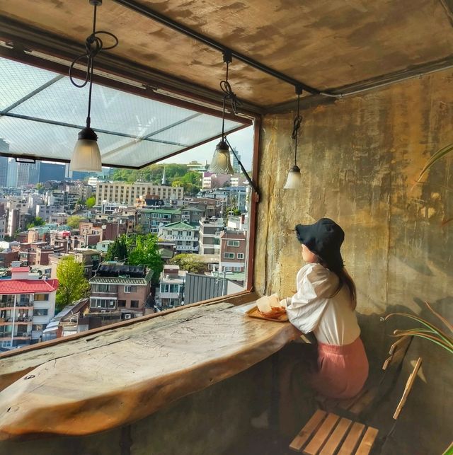 【梨泰院】ソウルの街並みを見渡せる絶景カフェ♡