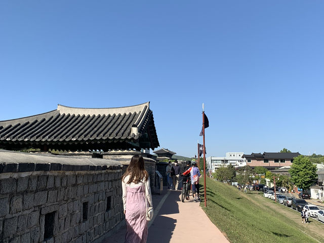 수원 화성행궁 외곽길 산책하기🤎