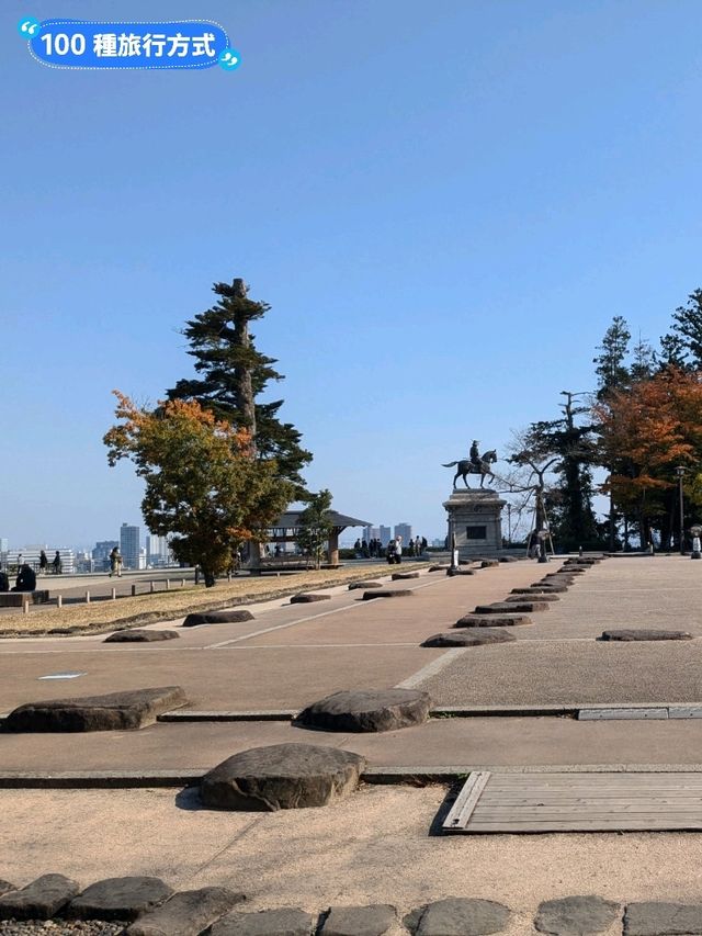 鳥瞰仙台市景的絕佳場所：仙台城跡(青葉城)
