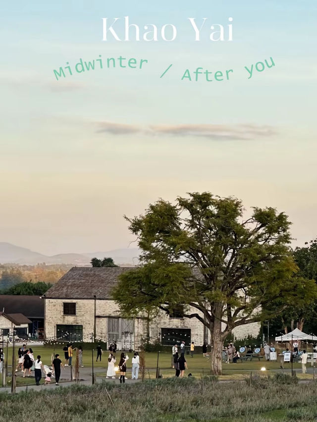 เขาใหญ่! After You at Midwinter คาเฟ่สไตล์แคมป์