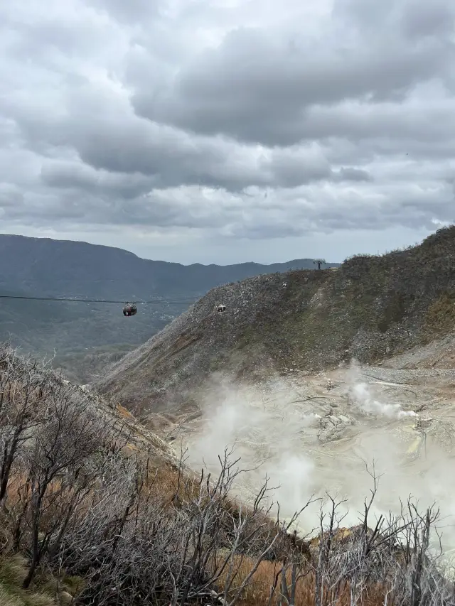 Owakudani: Hakone’s Volcanic Wonder