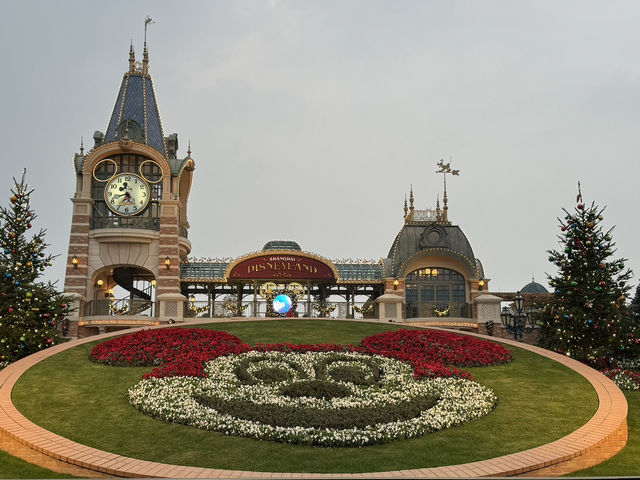 上海ディズニーランド🏰クリスマスイルミネーション🎄